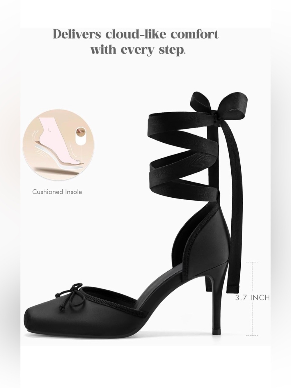 Womens Ballet High Heels - Picture 3 of 7